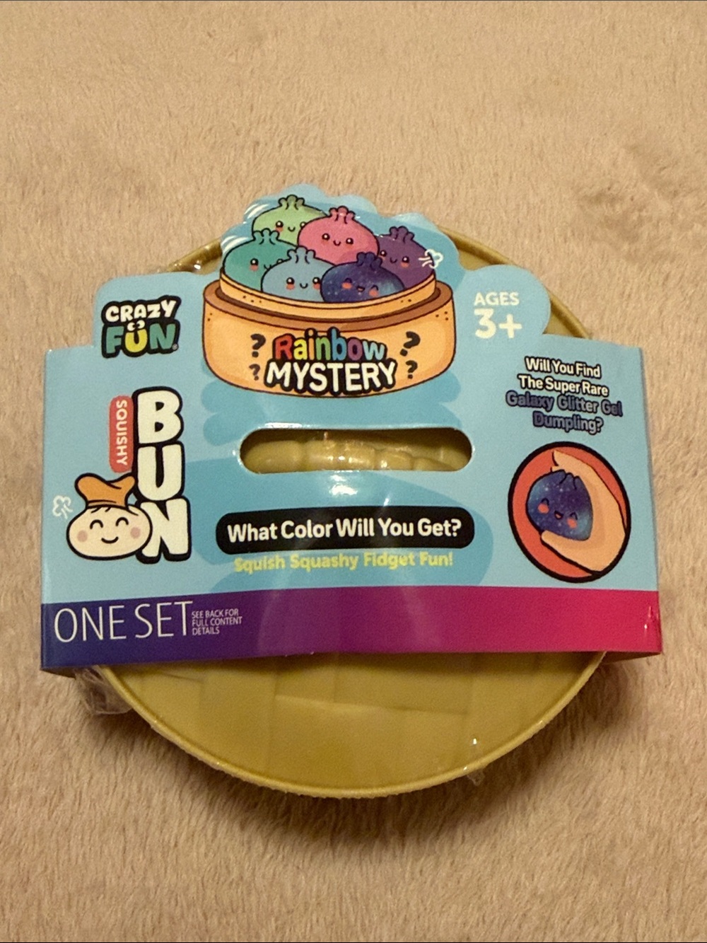 Viral Rainbow Mystery Squishy Bun Dumpling